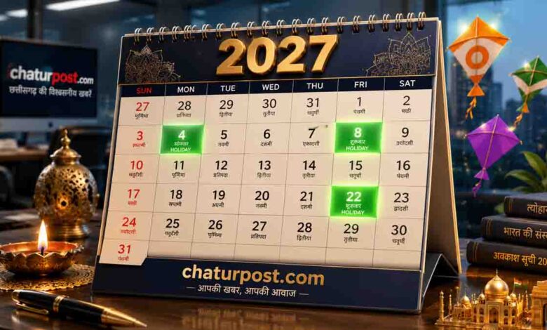 Government Holidays 2027