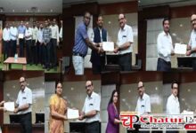 Chief Secretary Honors Officials